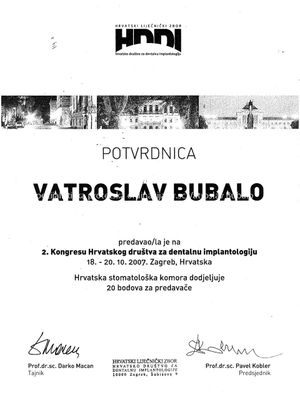 Kongresna predavanja i certifikati 15